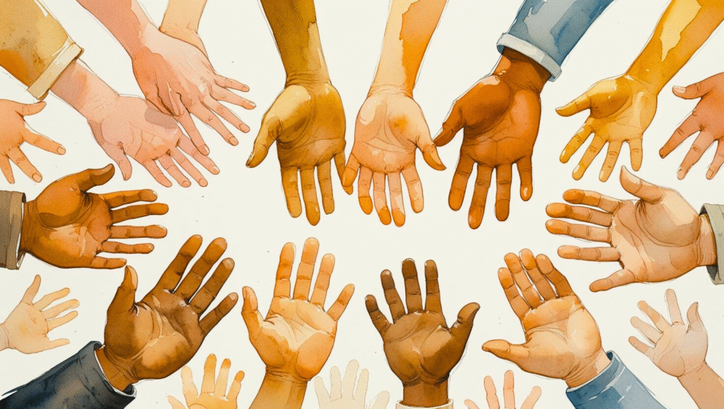 helping hands